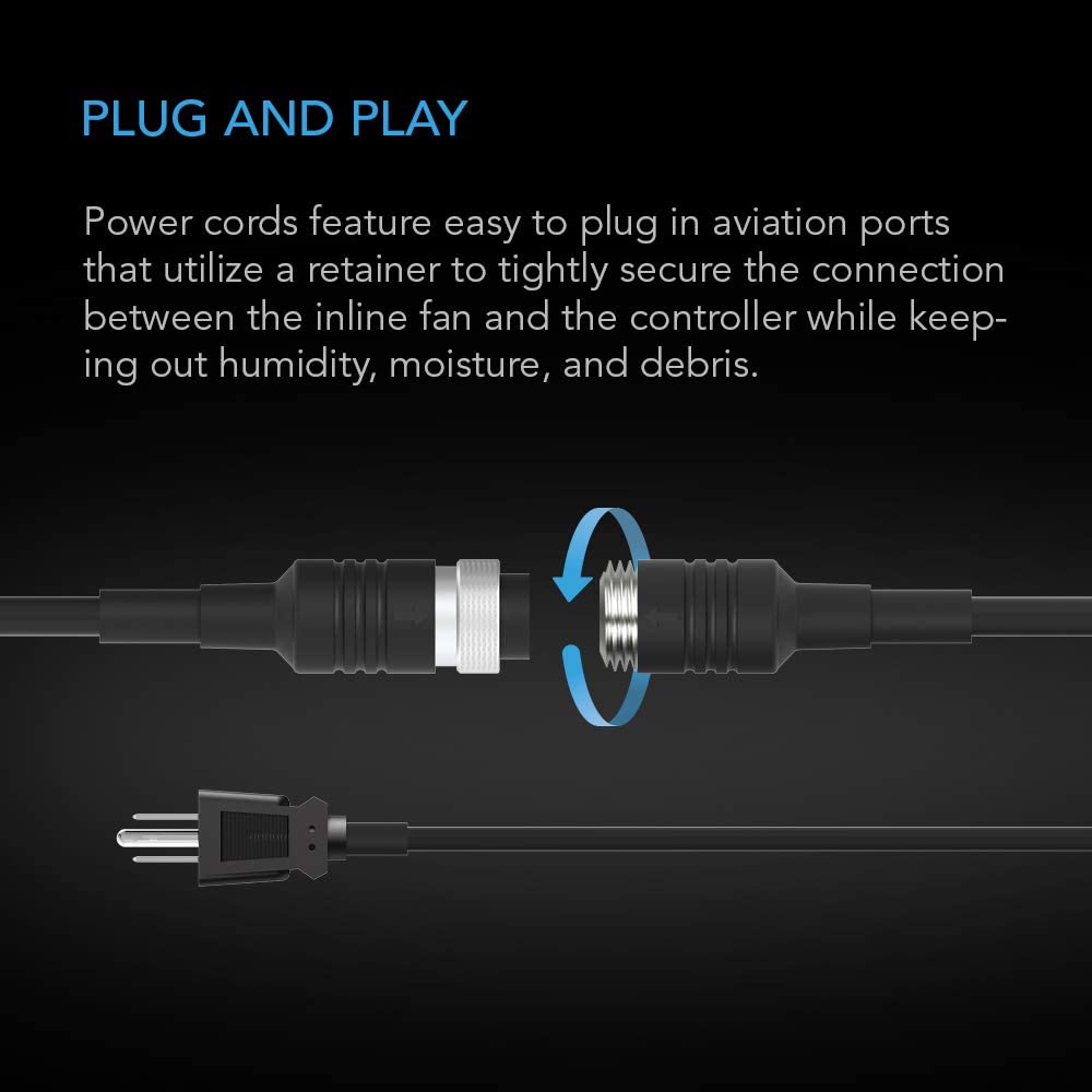 AC Infinity Booster Duct Fan 8