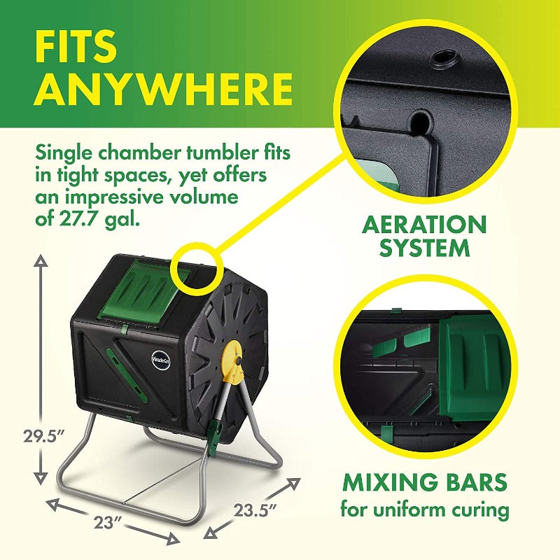 Outdoor Tumbling Composter