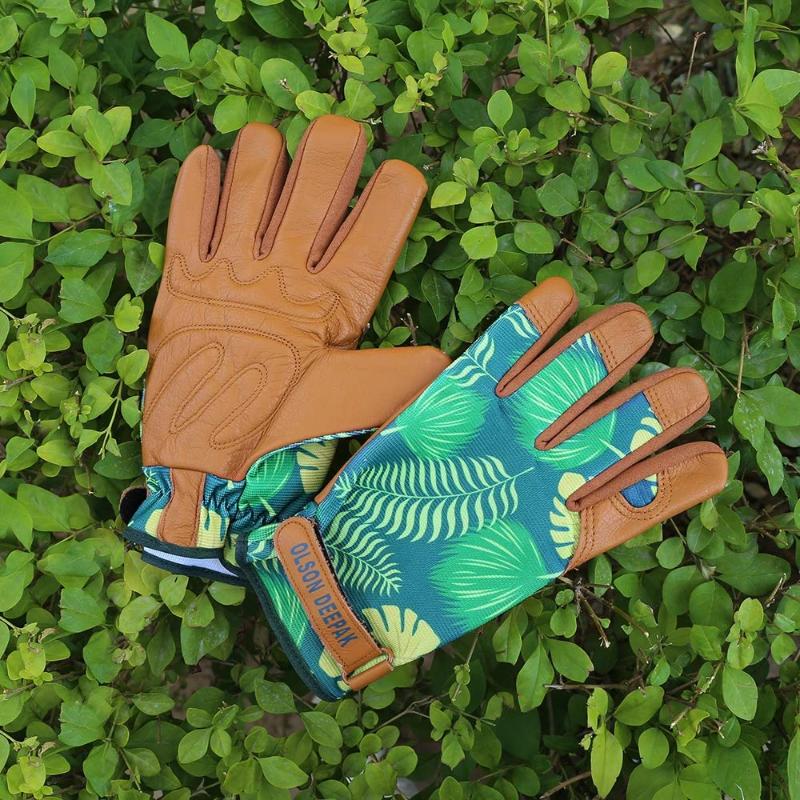 Premium Leather Gardening Gloves
