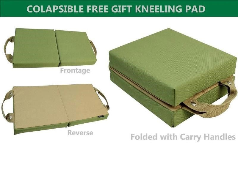 Premium Gardening Tools Set With Kneeling Pad