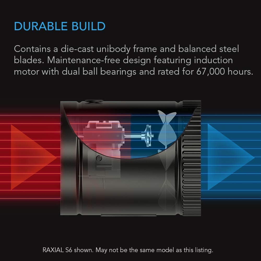 AC Infinity Booster Duct Fan 8
