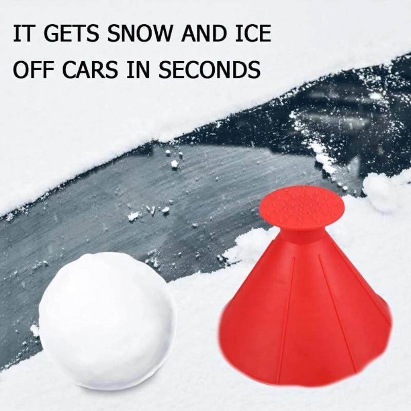 Cone Shaped Ice Scraper
