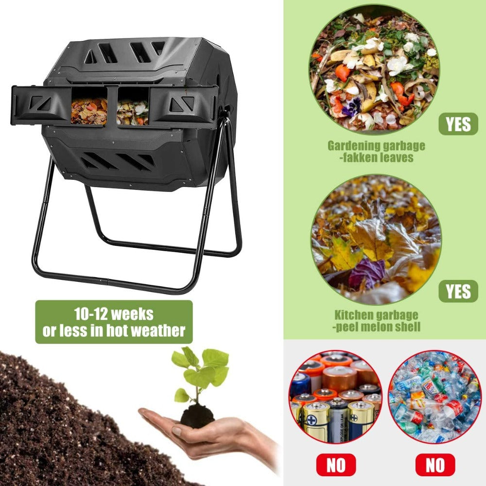 Outdoor Tumbling Composter